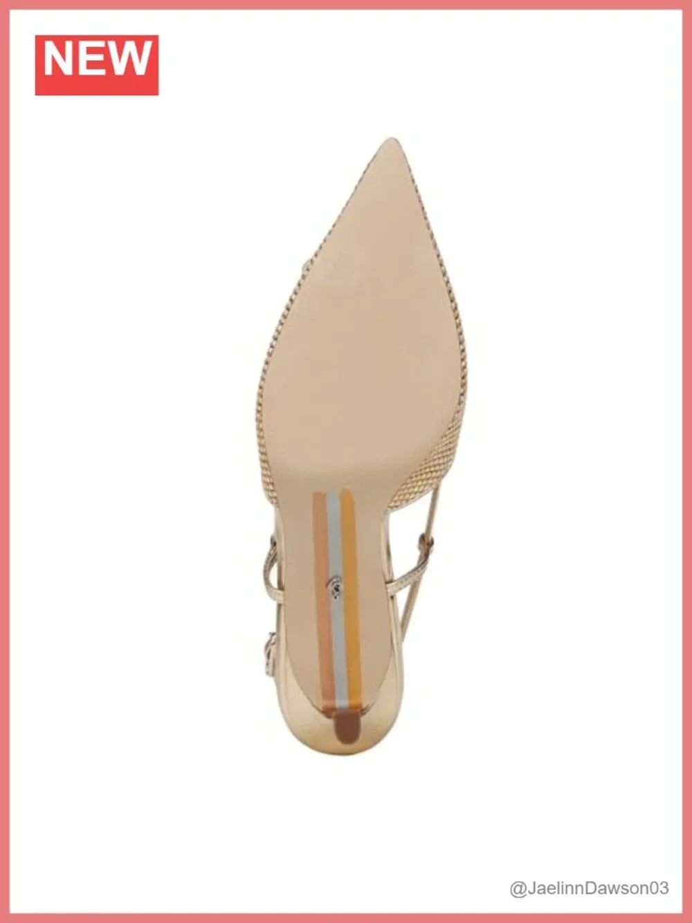 Sam Edelman Mali Floral Slingback Pump PU Heels